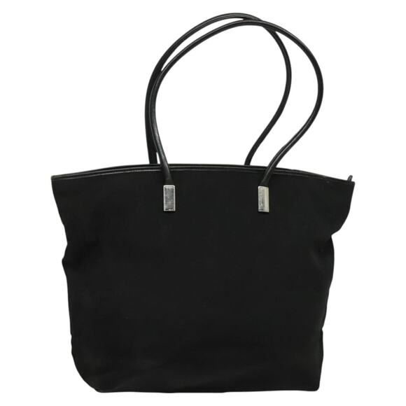 GUCCI Tote Bag Canvas Black Silver 002 2123 002 2123 - Picture 1 of 16